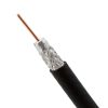 RG6 Standard Dual Shield Cable - 500 Feet Black