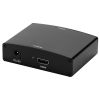 VGA & R/L Stereo Audio to HDMI Converter with DC Adapter