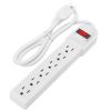 6-Outlet Power Strip with 3ft heavy-duty power cord