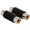 2-RCA Jacks to 2-RCA Jacks Coupler