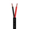 Speaker Wire 14AWG 2C 500ft Black | CL3R, OFC | Bare Copper