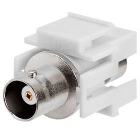 Keystone Jack - Modular BNC White