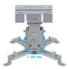 Universal Projector Ceiling Mount Max 44Lbs - Silver