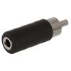 RCA Plug to 3.5mm Mono Jack Adapter