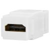Keystone Jack - HDMI Female to Female Coupler - White