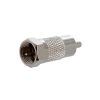 F Male To RCA Male Adapter
