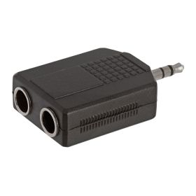 3.5mm Stereo Plug to 2x6.35mm Mono Jack Adapter