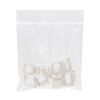 Blank Insert For F Type Connector - 10pcs Pack White