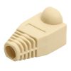 Cmple 50-Pack RJ45 Strain Relief Boots, RJ45 Boots for Cat6, Cat5e Ethernet RJ45 LAN Cable Connector Boots Cover - 50 PCS, Ivory