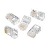 RJ45 Modular Pugs Cat5e Solid - 100 Pack