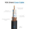 Cmple RG59U 6 Feet BNC Male to BNC Male, 75 Ohm, Coaxial BNC to BNC Video Cable, 6FT Black
