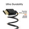 30 AWG High Speed HDMI Cable HDMI 2.0 HDTV Cable - Supports Ethernet 3D 4K and Audio Return - 6 Feet