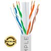 1000ft Cat 6 Plenum Ethernet Cable