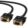 Cmple VGA SVGA Cable Gold Plated Connectors Male to Male Support Full HD Displays HDTVs Monitors Projectors