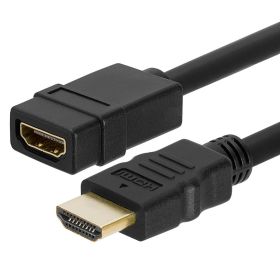 Cmple HDMI Extension Cable Male to Female Support 3D 4K x 2K Resolution HDMI Cable Extender with Ethernet (Option: 6 Feet)