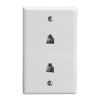 Wall Plate Jacks 6P4C