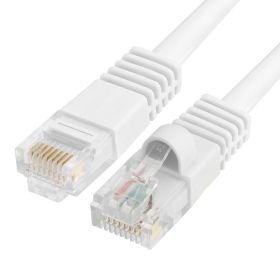 Cat5e Ethernet Cable (Option: 1.5ft White | UTP, 350 MHz, 1Gbps, RJ45 LAN | Network Patch Cable)