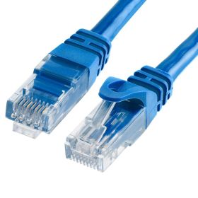 Cat6 Ethernet Cable (Option: 25ft Blue | 10Gbps, RJ45 LAN, 550 MHz, UTP | Network Patch Cable)