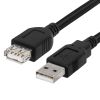 Cmple High Speed USB 2.0 Extension Cable Flexible USB Extender Cord A Male to A Female Adapter Cable