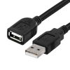 Cmple High Speed USB 2.0 Extension Cable Flexible USB Extender Cord A Male to A Female Adapter Cable