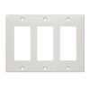 White Decora Wall Plate