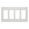 White Decora Wall Plate