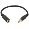 Cmple 3.5mm 1/8inch Stereo Audio Aux Headphone Cable Extension Cord Male to Female
