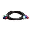 Cmple 3 RCA Male to 3RCA Male RGB Component Video Cable For HDTV