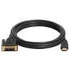 CMPLE HDMI to DVI Adapter Cable Bi Directional High Speed Monitor Cable for PC Laptop HDTV Projector