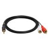 Cmple 3.5mm Male Stereo to 2 Male RCA Audio Adapter Cable