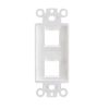 White Decora Style Keystone Insert