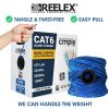 Cat 6 Riser Ethernet Cable | UL, CMR, 23AWG | Bare Copper 1000ft