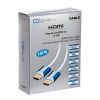 Cmple White HDMI Cable - 4K HDMI 2.0 Cable Ultra High Speed HDTV Cord with 3D HDR & Ethernet channel HDMI to HDMI Male